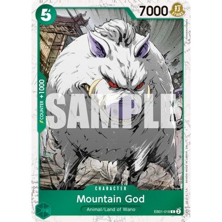 Mountain God (Pirate Foil) (EB01-018) - Premium Booster -The Best- Vol. 2 Foil