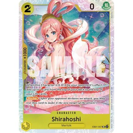 Shirahoshi (Reprint) (EB01-057) - Premium Booster -The Best- Vol. 2 Foil