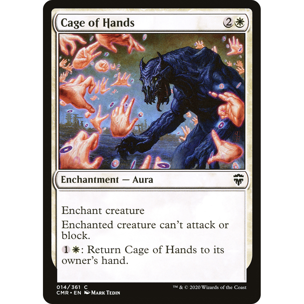 Cage of Hands (CMR-014) - Commander Legends Foil