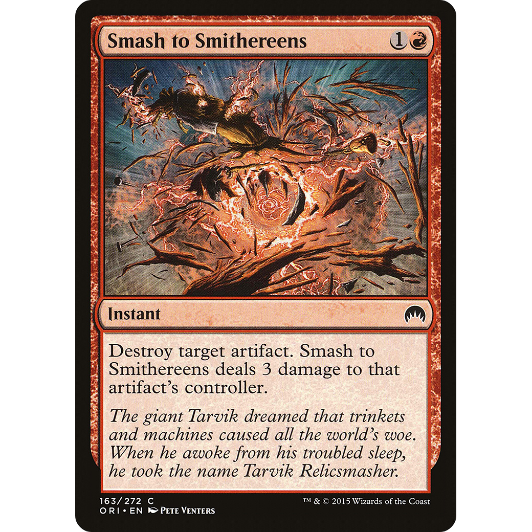 Smash to Smithereens (ORI-163) - Magic Origins Foil