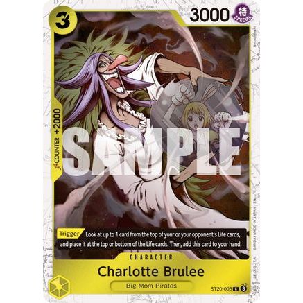 Charlotte Brulee (Pirate Foil) (ST20-003) - Premium Booster -The Best- Vol. 2 Foil