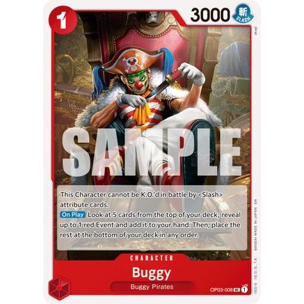 Buggy - OP03-008 (Reprint) (OP03-008) - Premium Booster -The Best- Vol. 2