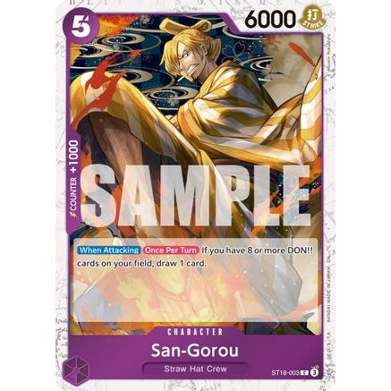 San-Gorou (Pirate Foil) (ST18-003) - Premium Booster -The Best- Vol. 2 Foil