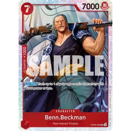 Benn.Beckman (Reprint) (OP09-009) - Premium Booster -The Best- Vol. 2 Foil