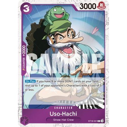 Uso-Hachi (Pirate Foil) (ST18-001) - Premium Booster -The Best- Vol. 2 Foil