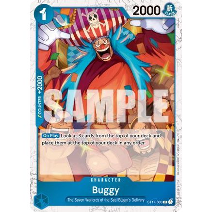 Buggy - ST17-003 (Pirate Foil) (ST17-003) - Premium Booster -The Best- Vol. 2 Foil