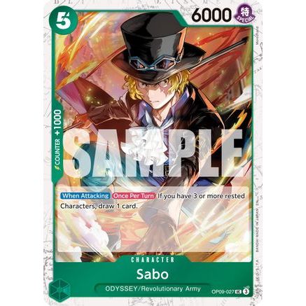 Sabo - OP09-027 (Pirate Foil) (OP09-027) - Premium Booster -The Best- Vol. 2 Foil