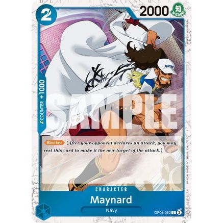 Maynard (Pirate Foil) (OP05-052) - Premium Booster -The Best- Vol. 2 Foil