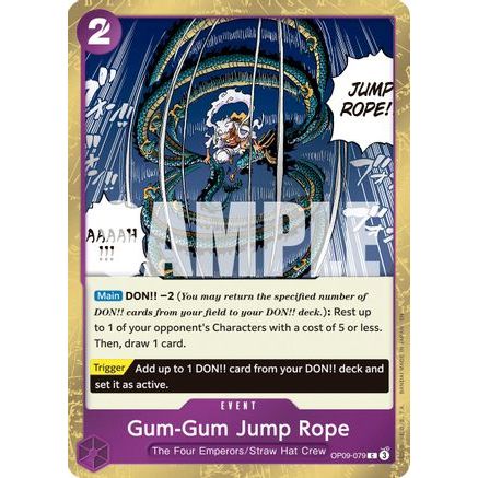 Gum-Gum Jump Rope (Pirate Foil) (OP09-079) - Premium Booster -The Best- Vol. 2 Foil