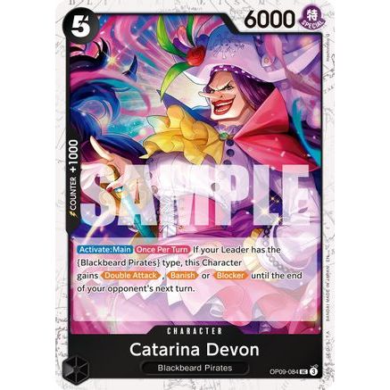 Catarina Devon (Pirate Foil) (OP09-084) - Premium Booster -The Best- Vol. 2 Foil