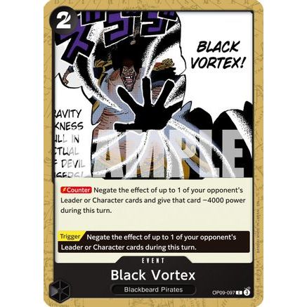 Black Vortex (Reprint) (OP09-097) - Premium Booster -The Best- Vol. 2