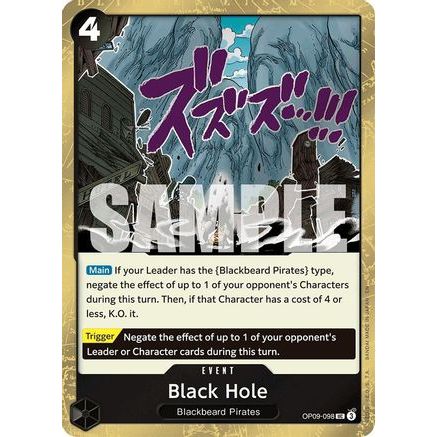 Black Hole (Pirate Foil) (OP09-098) - Premium Booster -The Best- Vol. 2 Foil