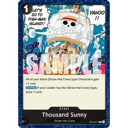 Thousand Sunny (Reprint) (ST14-017) - Premium Booster -The Best- Vol. 2