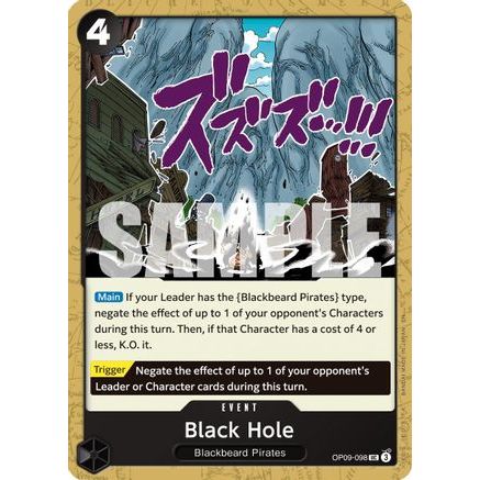 Black Hole (Reprint) (OP09-098) - Premium Booster -The Best- Vol. 2