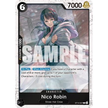 Nico Robin - ST14-007 (Pirate Foil) (ST14-007) - Premium Booster -The Best- Vol. 2 Foil
