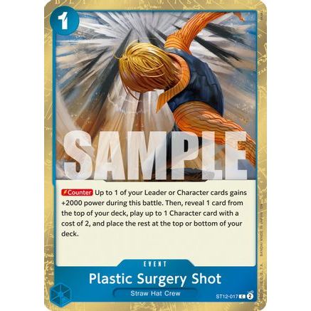 Plastic Surgery Shot - ST12-017 (Pirate Foil) (ST12-017) - Premium Booster -The Best- Vol. 2 Foil