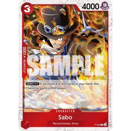 Sabo - P-044 (Pirate Foil) (P-044) - Premium Booster -The Best- Vol. 2 Foil
