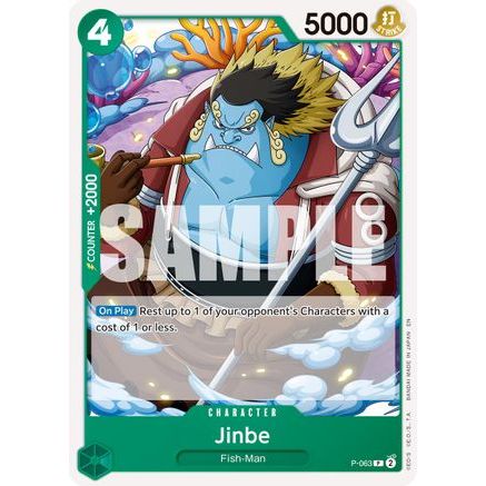 Jinbe - P-063 (Reprint) (P-063) - Premium Booster -The Best- Vol. 2
