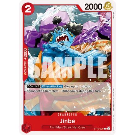 Jinbe - ST10-005 (Reprint) (ST10-005) - Premium Booster -The Best- Vol. 2