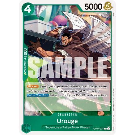 Urouge (Reprint) (OP07-021) - Premium Booster -The Best- Vol. 2 Foil
