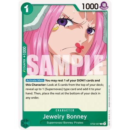Jewelry Bonney - ST02-007 (Reprint) (ST02-007) - Premium Booster -The Best- Vol. 2