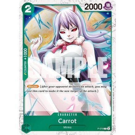 Carrot - P-070 (Pirate Foil) (P-070) - Premium Booster -The Best- Vol. 2 Foil