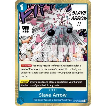 Slave Arrow (Pirate Foil) (OP07-056) - Premium Booster -The Best- Vol. 2 Foil
