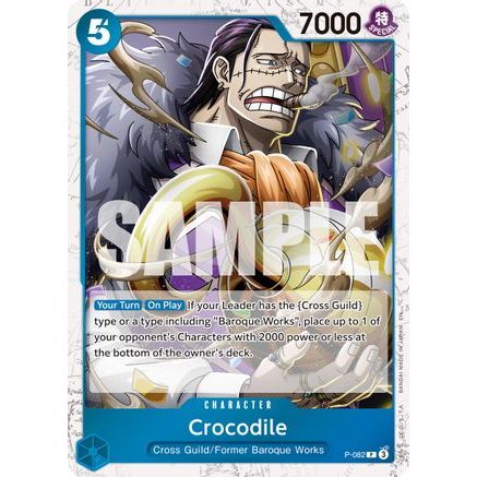 Crocodile - P-082 (Pirate Foil) (P-082) - Premium Booster -The Best- Vol. 2 Foil