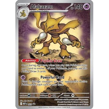 Alakazam - 009 9 - ME Mega Evolution Promo Holofoil
