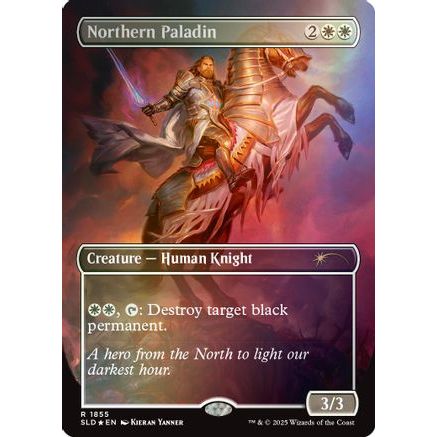 Northern Paladin (Rainbow Foil) (SLD-1855) - Secret Lair Drop Series Foil
