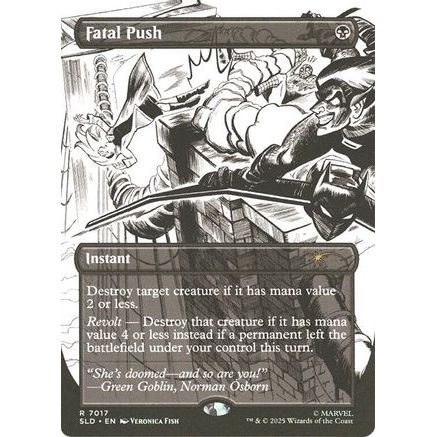 Fatal Push (7017) (SLD-7017) - Secret Lair Drop Series