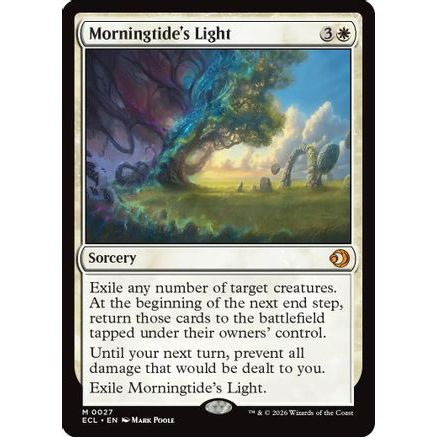 Morningtide's Light (ECL-027) - Lorwyn Eclipsed Foil