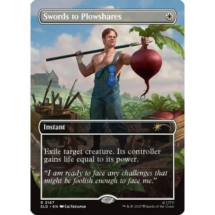 Swords to Plowshares (2167) (SLD-2167) - Secret Lair Drop Series Foil