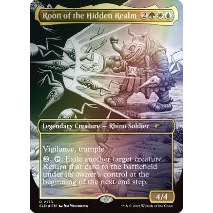 Roon of the Hidden Realm (Rainbow Foil) (SLD-2173) - Secret Lair Drop Series Foil