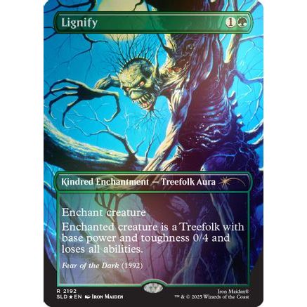 Lignify (2192) (Rainbow Foil) (SLD-2192) - Secret Lair Drop Series Foil