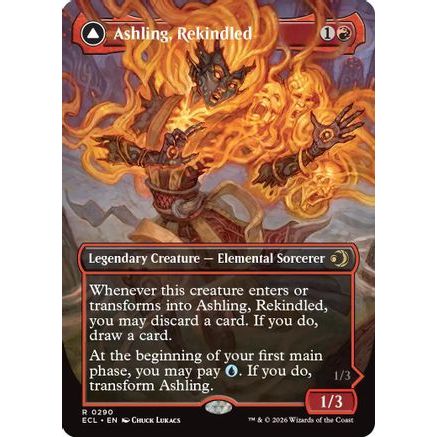Ashling, Rekindled (Borderless) (ECL-290) - Lorwyn Eclipsed