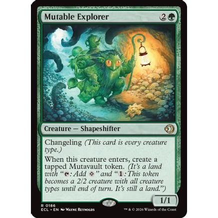 Mutable Explorer (ECL-186) - Lorwyn Eclipsed Foil