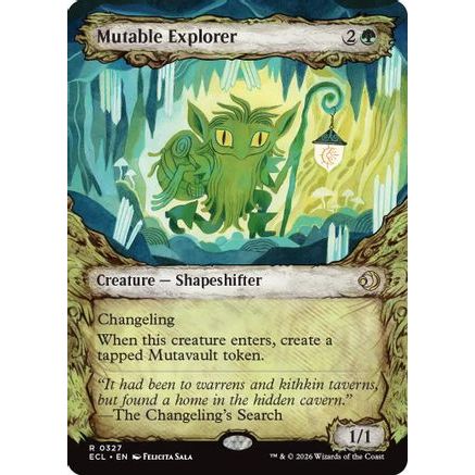 Mutable Explorer (Showcase) (ECL-327) - Lorwyn Eclipsed Foil