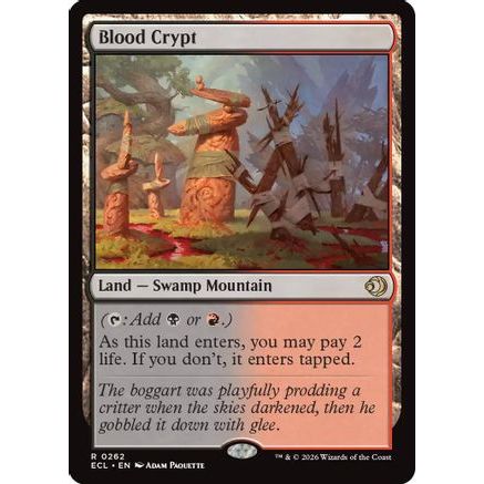 Blood Crypt (ECL-262) - Lorwyn Eclipsed
