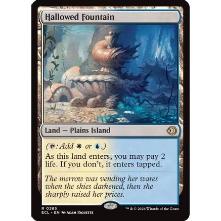 Hallowed Fountain (ECL-265) - Lorwyn Eclipsed