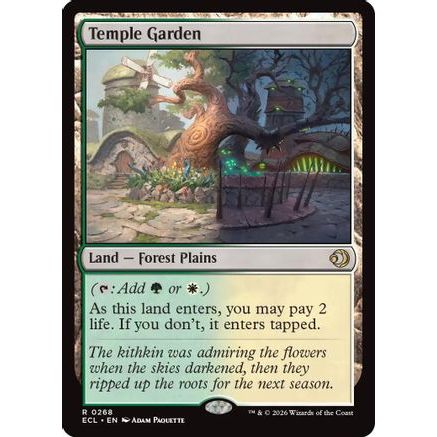 Temple Garden (ECL-268) - Lorwyn Eclipsed