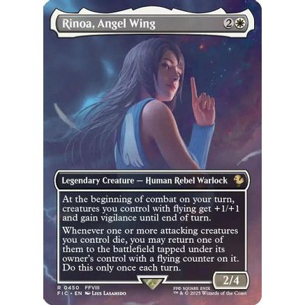 Rinoa, Angel Wing (Borderless) (FIC-450) - Commander: FINAL FANTASY