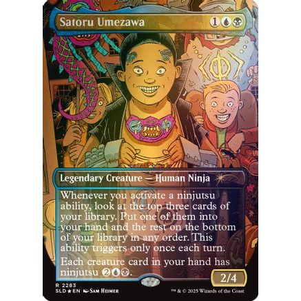 Satoru Umezawa (Rainbow Foil) (SLD-2283) - Secret Lair Drop Series Foil