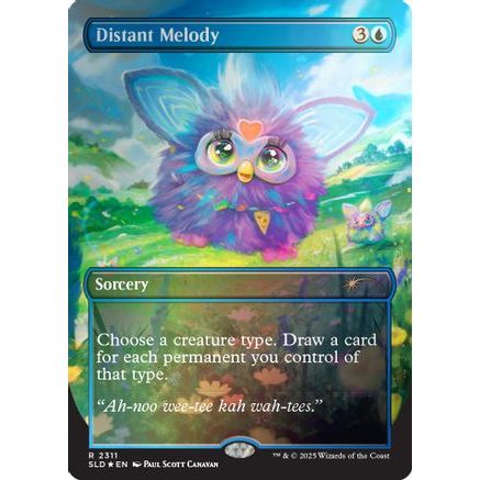 Distant Melody (2311) (Rainbow Foil) (SLD-2311) - Secret Lair Drop Series Foil