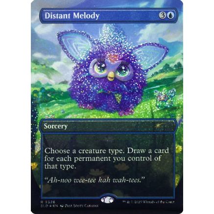 Distant Melody (2326) (Confetti Foil) (SLD-2326) - Secret Lair Drop Series Foil
