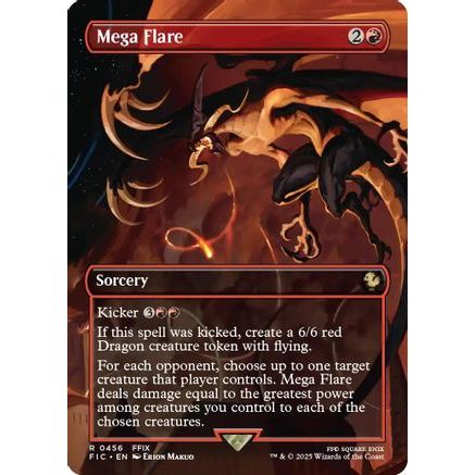 Mega Flare (Borderless) (FIC-456) - Commander: FINAL FANTASY