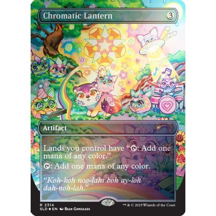 Chromatic Lantern (2314) (Rainbow Foil) (SLD-2314) - Secret Lair Drop Series Foil