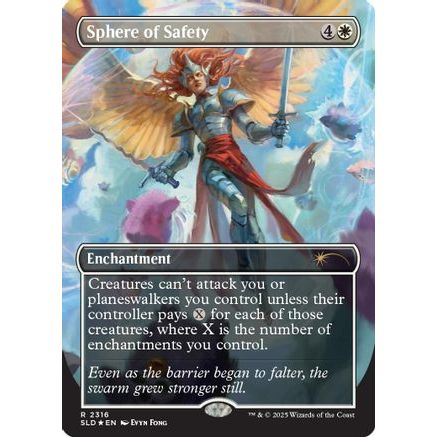 Sphere of Safety (2316) (Rainbow Foil) (SLD-2316) - Secret Lair Drop Series Foil