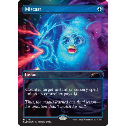 Miscast (Rainbow Foil) (SLD-2317) - Secret Lair Drop Series Foil