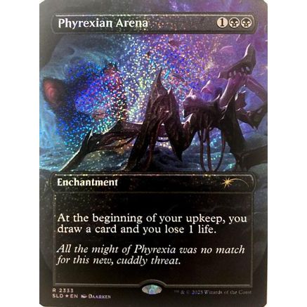 Phyrexian Arena (Confetti Foil) (SLD-2333) - Secret Lair Drop Series Foil